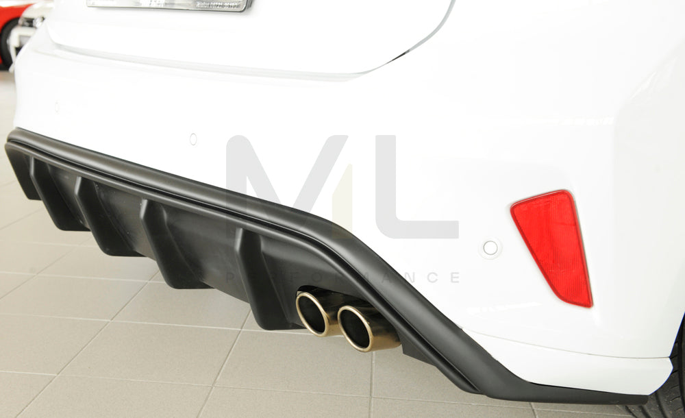 Rieger 00034203 Ford DEH Focus 4 Rear Diffuser (Inc. Focus 4 ST) 2 | ML Performance UK Car Parts