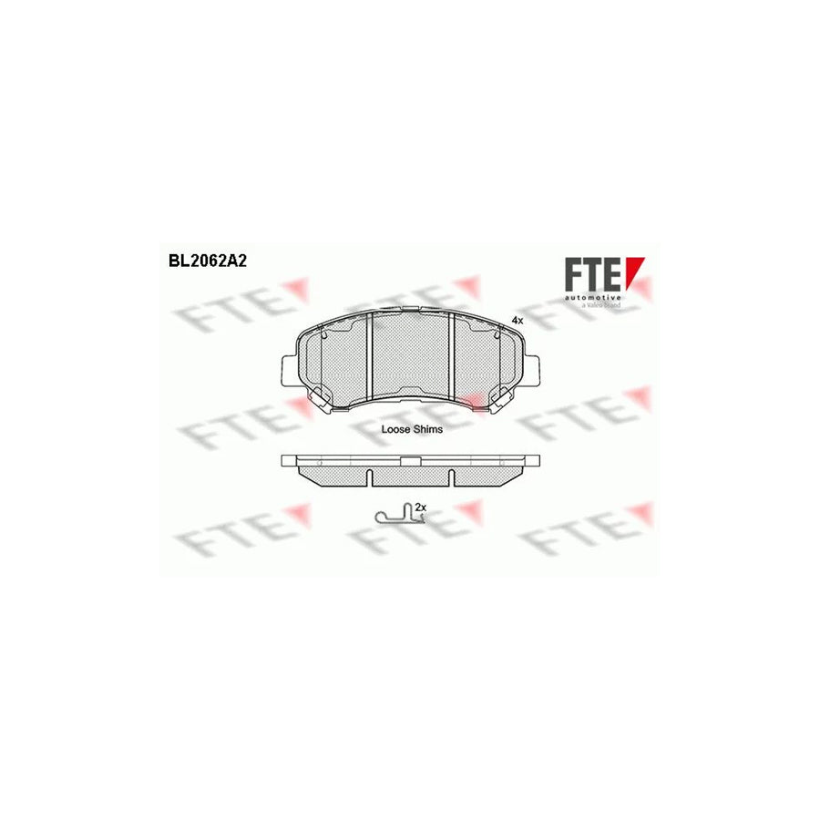 Fte BL2062A2 Brake Pad Set | ML Performance UK Car Parts