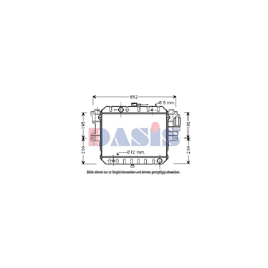 AKS Dasis 360320N Engine Radiator For Daihatsu Sportrak | ML Performance UK