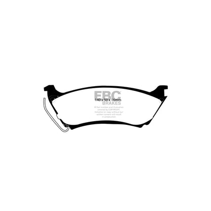 EBC PD40K1236 Mercedes-Benz W163 Ultimax Pad & Plain Disc Kit 3 | ML Performance UK Car Parts