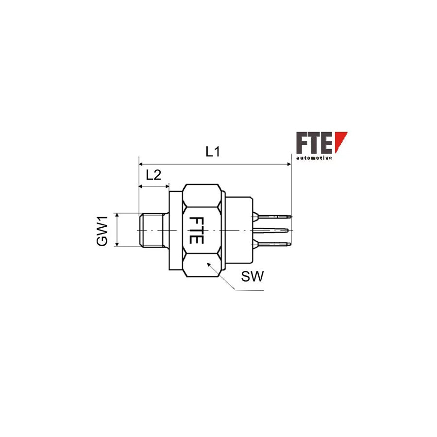 Fte MH0363 Brake Light Switch | ML Performance UK Car Parts