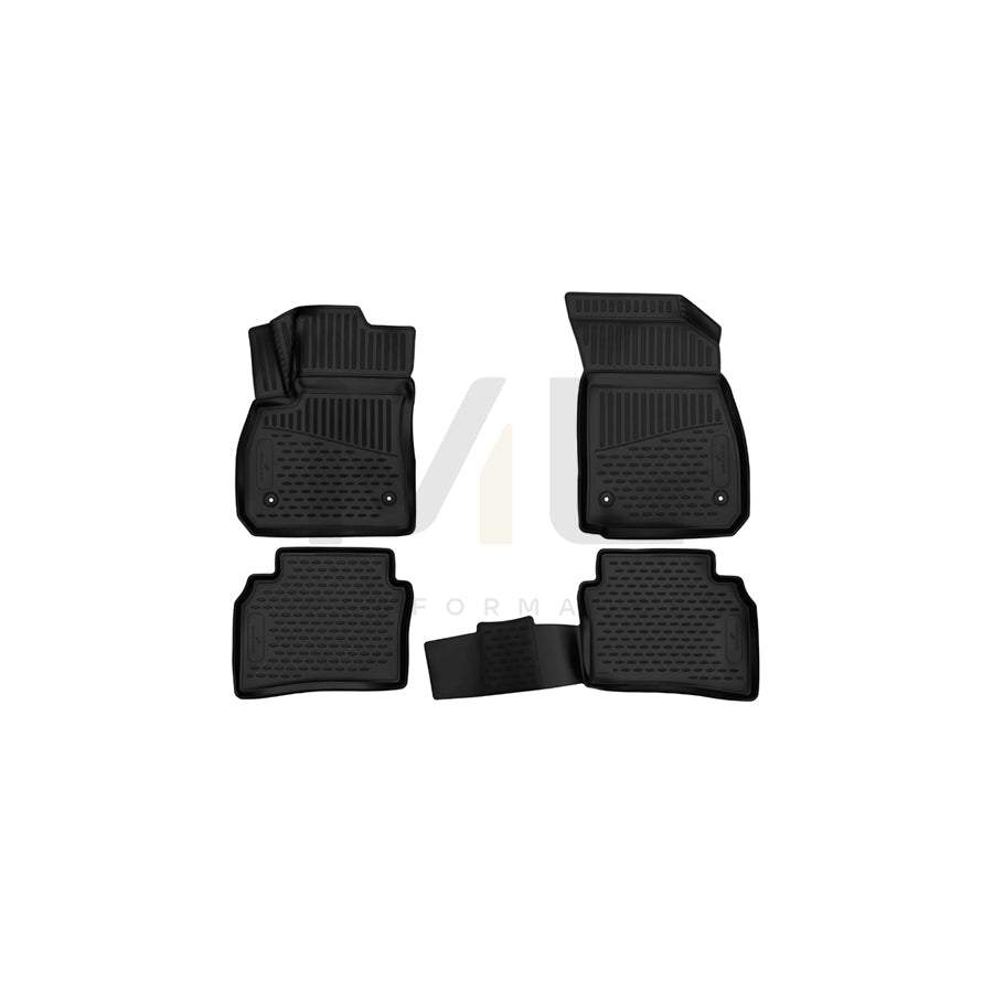 WALSER Tailored, XTR 75109 Floor mat set Front and Rear | ML Performance Car Parts