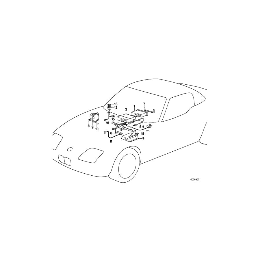 Genuine BMW 65142297039 Roadster Spacer (Inc.  & Z1) | ML Performance UK Car Parts