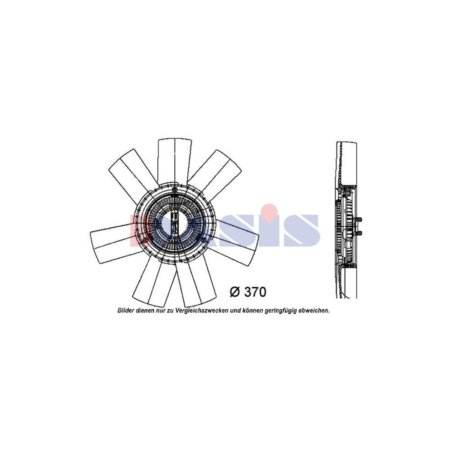 AKS Dasis 488001N Fan Clutch | ML Performance UK