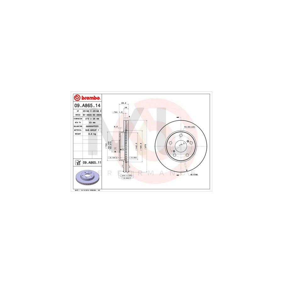 BREMBO COATED DISC LINE 09.C090.11 Brake Disc Perforated / Vented, Coated, High-carbon, with bolts/screws | ML Performance Car Parts