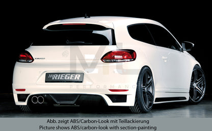 Rieger 00099772 VW 13 Mk3 Scirocco Rear Diffuser 2 | ML Performance UK Car Parts