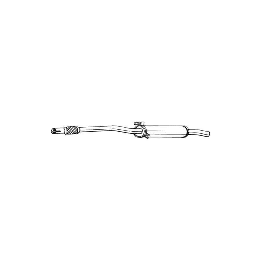 Bosal 233-397 Middle Silencer For Vw Polo