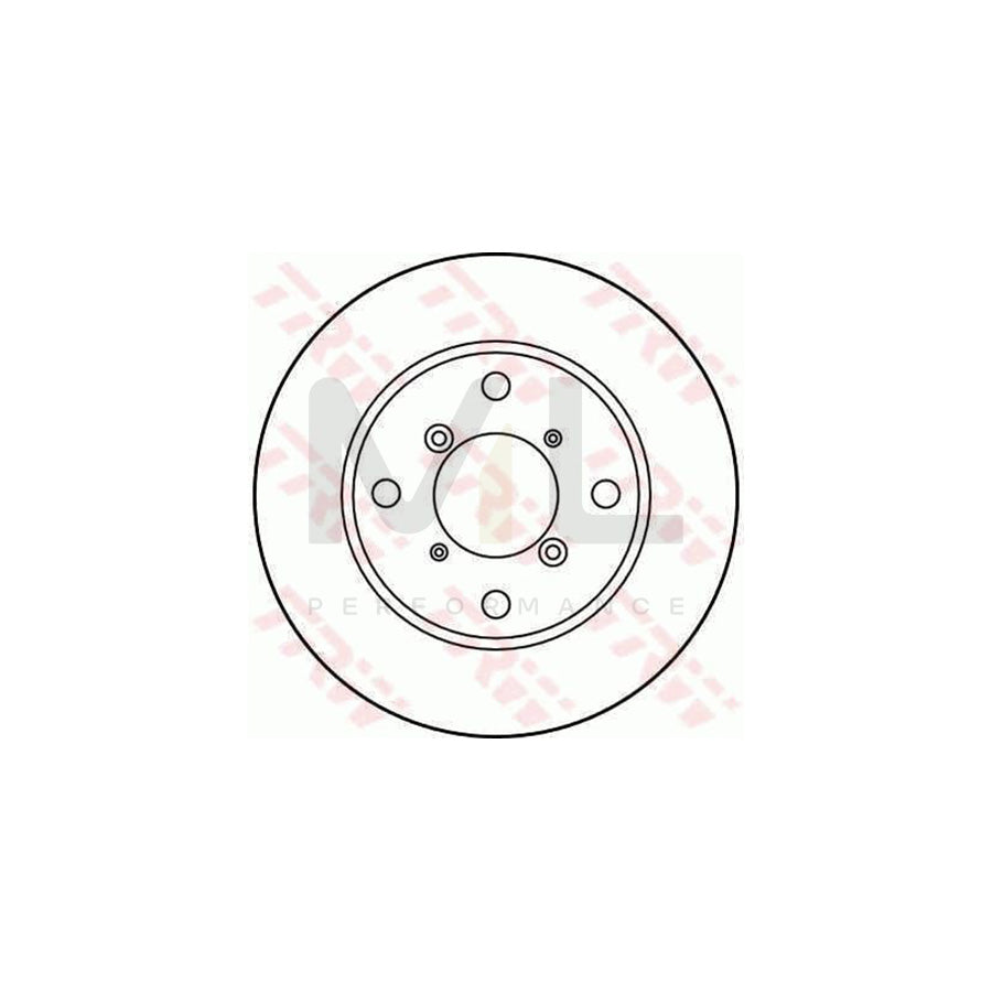 TRW DF3106 Brake Disc for SUZUKI SWIFT Vented | ML Performance Car Parts