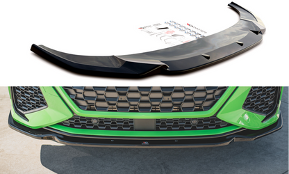 Maxton Design AU-RSQ3-2-FD1T Front Splitter V.1 Audi RSQ3 F3 | ML Performance UK Car Parts