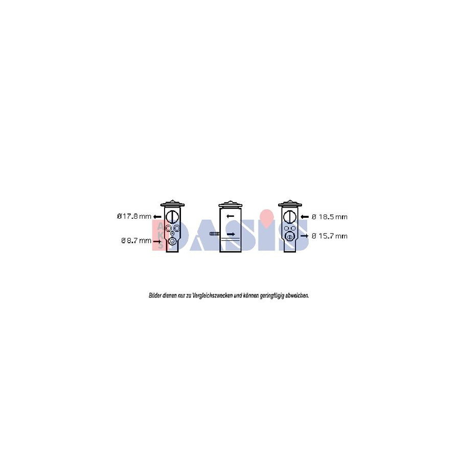 AKS Dasis 840131N Ac Expansion Valve | ML Performance UK