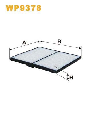 WIX Filters WP9378 Pollen Filter