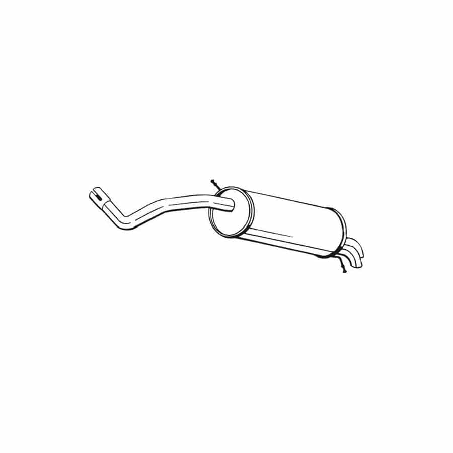 Bosal 279-537 Rear Silencer