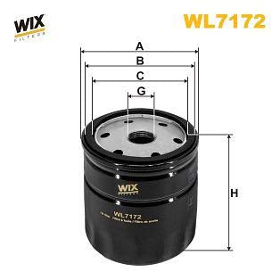 WIX Filters WL7172 Oil Filter