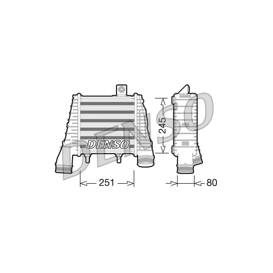 Denso DIT02009 Dit02009 Intercooler For Audi A8 D4 (4H2, 4H8, 4Hc, 4Hl) | ML Performance UK