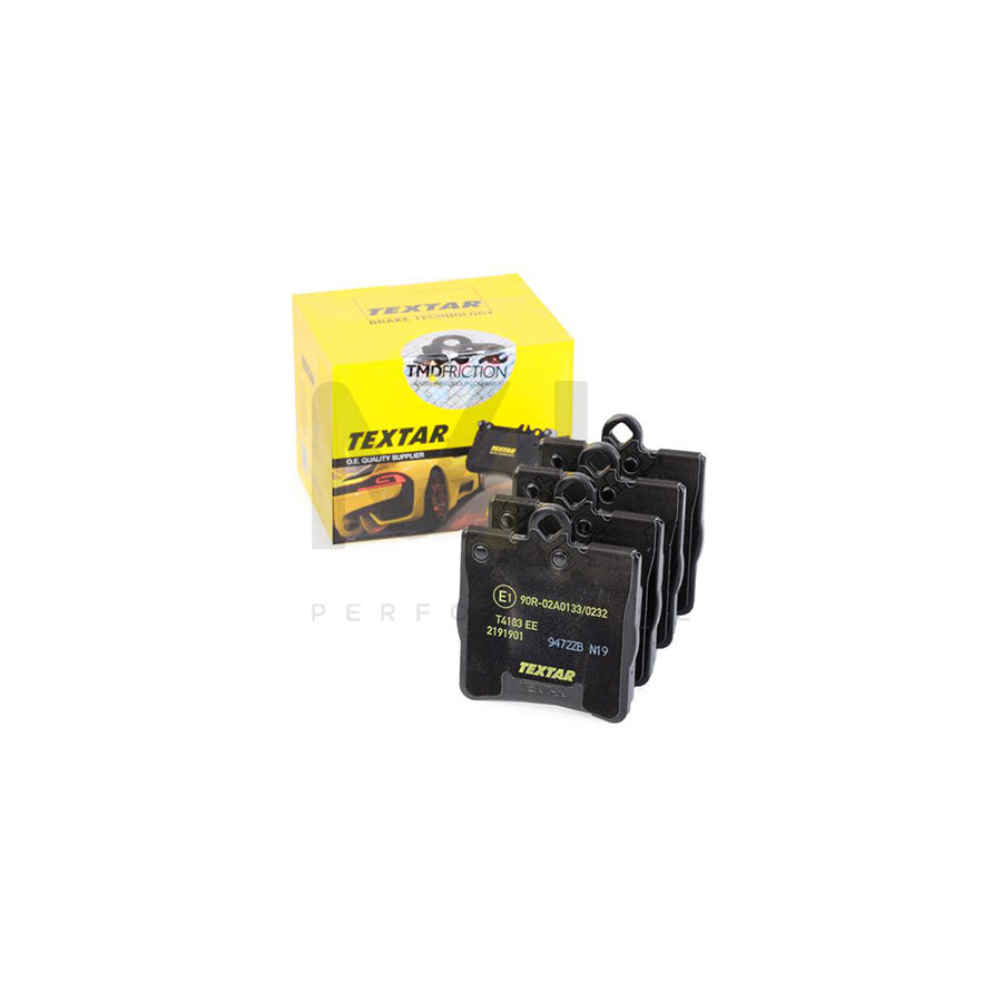 TEXTAR 2191901 Brake pad set not prepared for wear indicator | ML Performance Car Parts