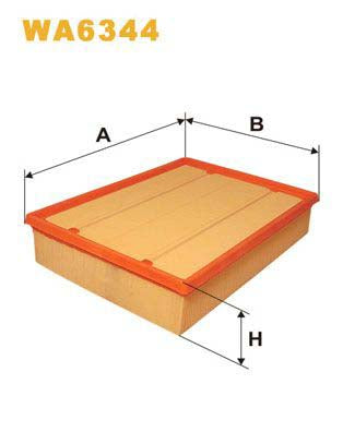WIX Filters WA6344 Air Filter