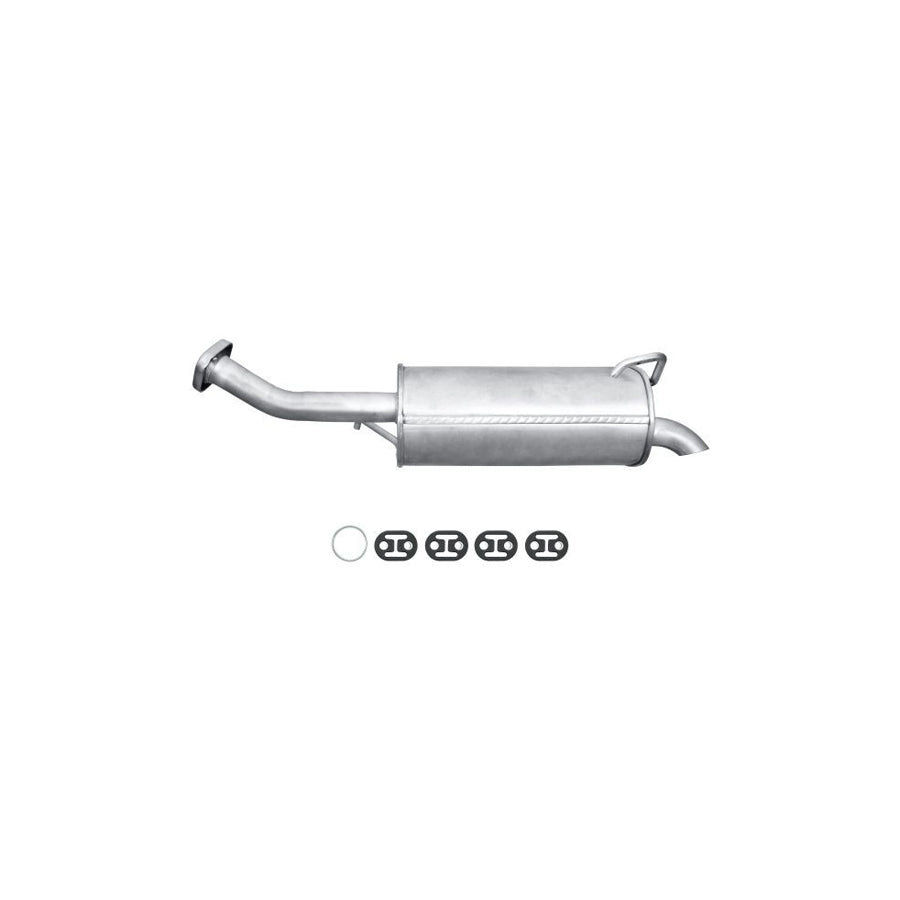 Hella 8LD 366 033-561 Rear Silencer For Nissan Primera Estate (WP11)