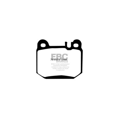 EBC PD40K1238 Mercedes-Benz W163 Ultimax Pad & Plain Disc Kit 3 | ML Performance UK Car Parts