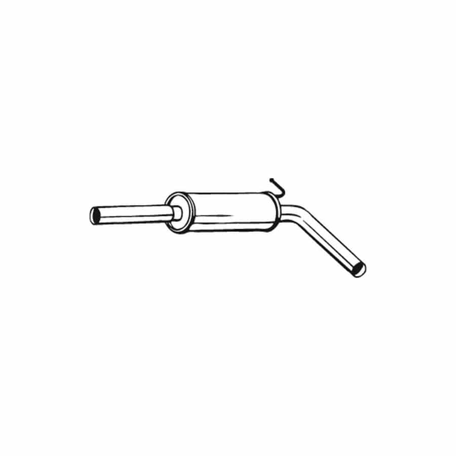 Bosal 233-633 Middle Silencer