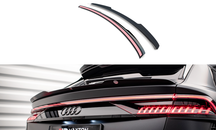 Maxton Design AU-RSQ8-1-CAP2T Lower Spoiler Cap Audi RSQ8 MK1 | ML Performance UK Car Parts