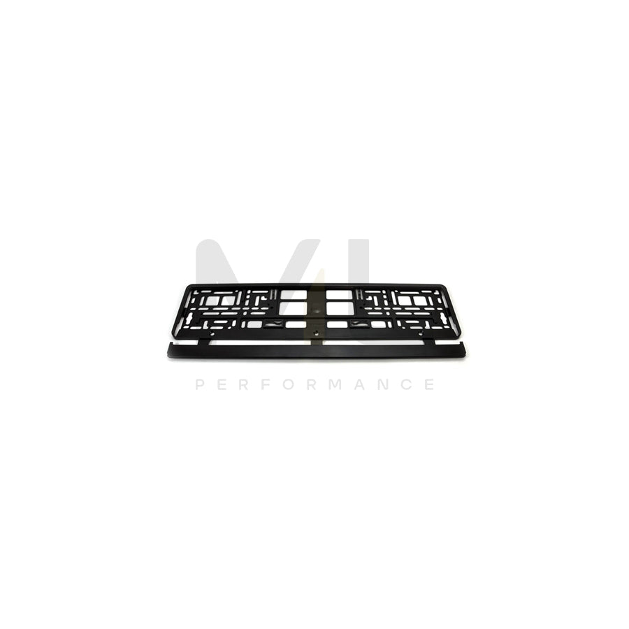 UTAL Black 01642 Number plate holder Black, frameless | ML Performance Car Parts