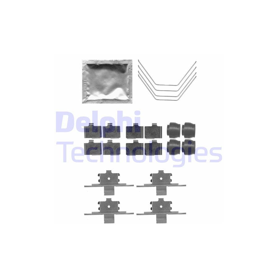 Delphi Lx0521 Accessory Kit, Disc Brake Pads