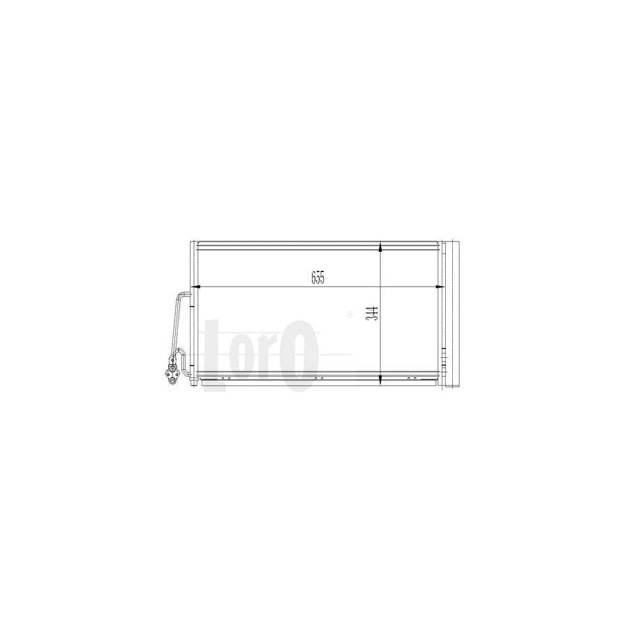 Abakus 0320160001 Air Conditioning Condenser | ML Performance UK