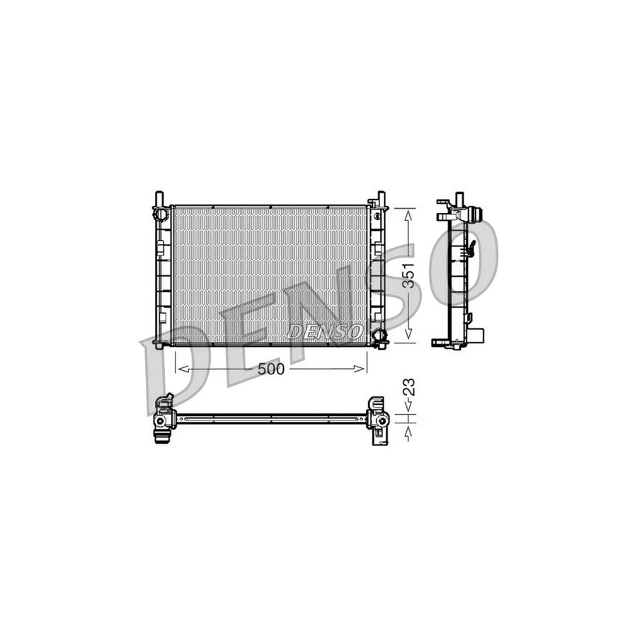 Denso DRM10045 Drm10045 Engine Radiator | ML Performance UK