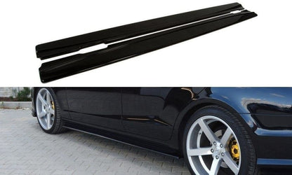 Maxton Design ME-CLS-218-SD1T Side Skirts Diffusers Mercedes Benz CLS-Class C218 AMG-Line | ML Performance UK Car Parts