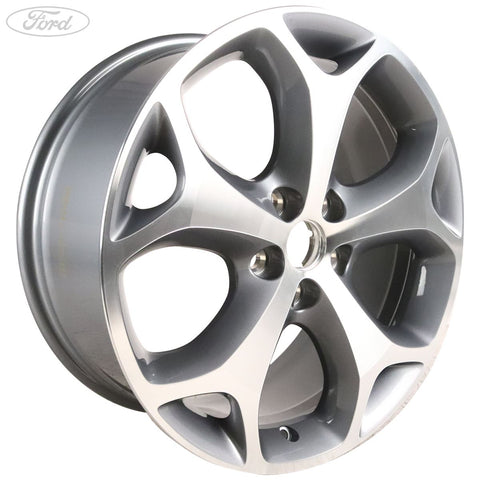 GENUINE FORD 2237309 GALAXY & S-MAX ALLOY WHEEL 18" 5-SPOKE Y DESIGN, ANTHRACITE MACHINED FRONT | ML Performance UK