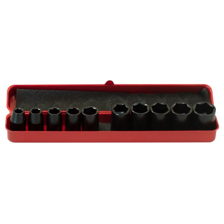 Amtech 10 Piece 1/2" Impact Socket Set | ML Performance DIY & Power Tools