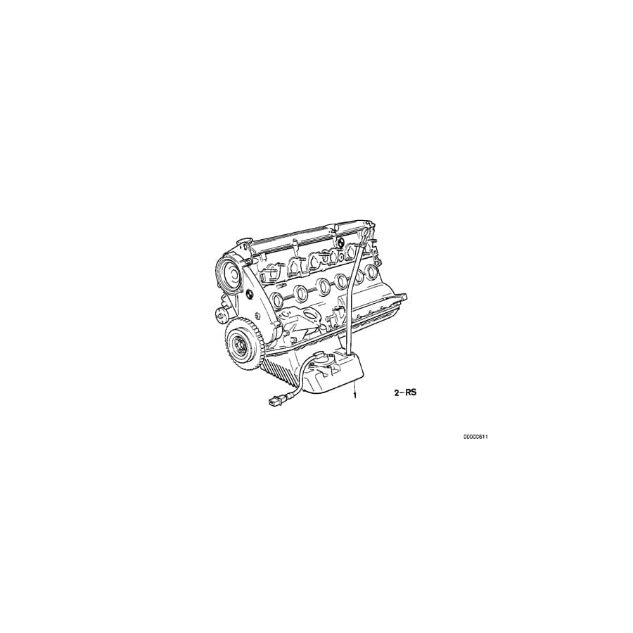 Genuine BMW 11009059267 E30 E28 Set Mounting Parts Short Engine (Inc. 528e, 525e & 325e) | ML Performance UK Car Parts