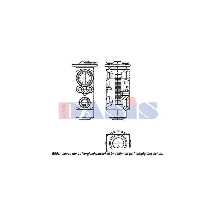 AKS Dasis 840135N Ac Expansion Valve For BMW 7 (E65, E66, E67) | ML Performance UK