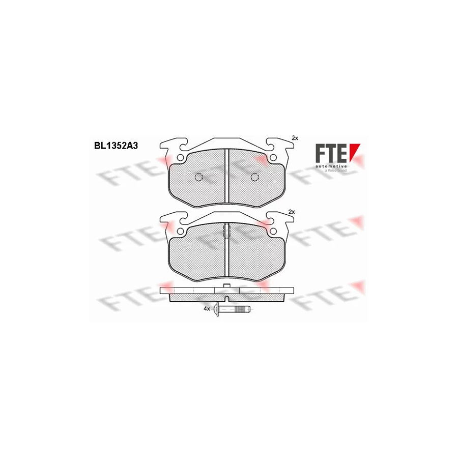 Fte BL1352A3 Brake Pad Set | ML Performance UK Car Parts