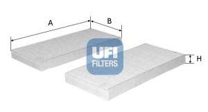 UFI 53.080.00 Pollen Filter