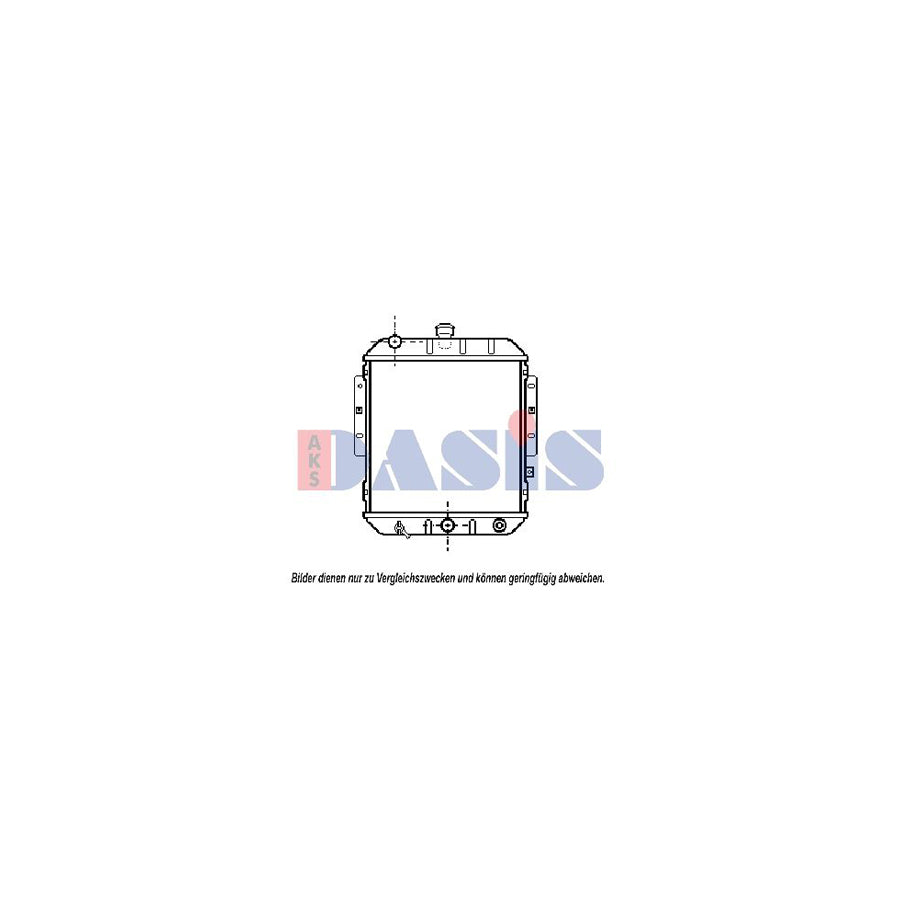 AKS Dasis 360350N Engine Radiator | ML Performance UK