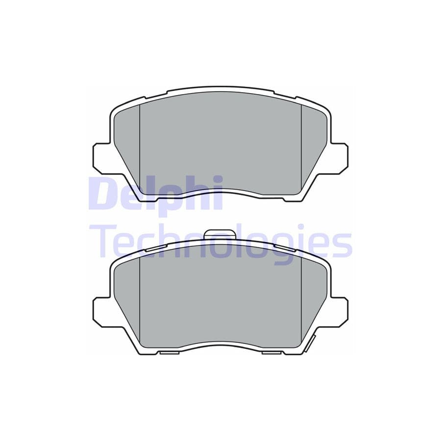 Delphi Lp3363 Brake Pad Set For Kia Picanto Iii (Ja)