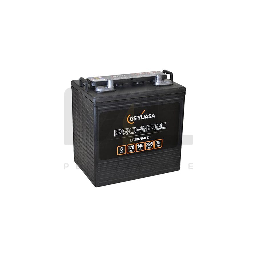 Yuasa DCB875-8(DT) Pro-Spec 8v 170Ah Deep Cycle Battery | ML Performance UK Car Parts