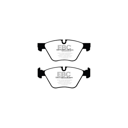 EBC DPX2088 BMW F10 F11 Ultimax Front Brake Pads - TRW Caliper 2 | ML Performance UK Car Parts