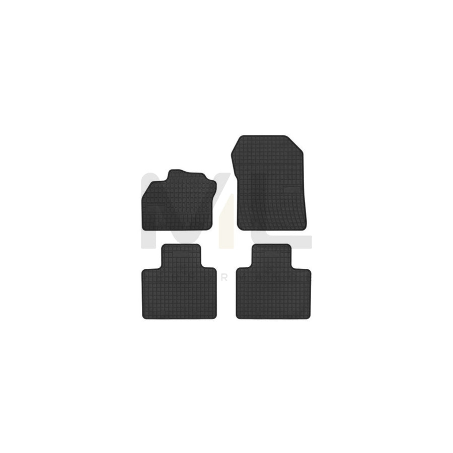 FROGUM Tailored 401815 Floor mat set for RENAULT Zoe (BFM_) Elastomer, Front and Rear, Quantity: 4, Black | ML Performance Car Parts