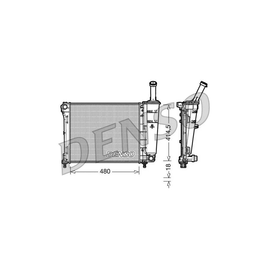 Denso DRM09161 Drm09161 Engine Radiator | ML Performance UK