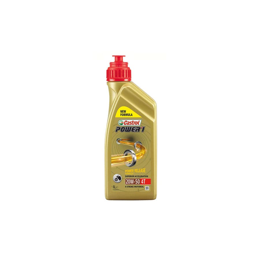 Castrol POWER1 4T 20W-50 - 1ltr | ML Performance UK Car Parts