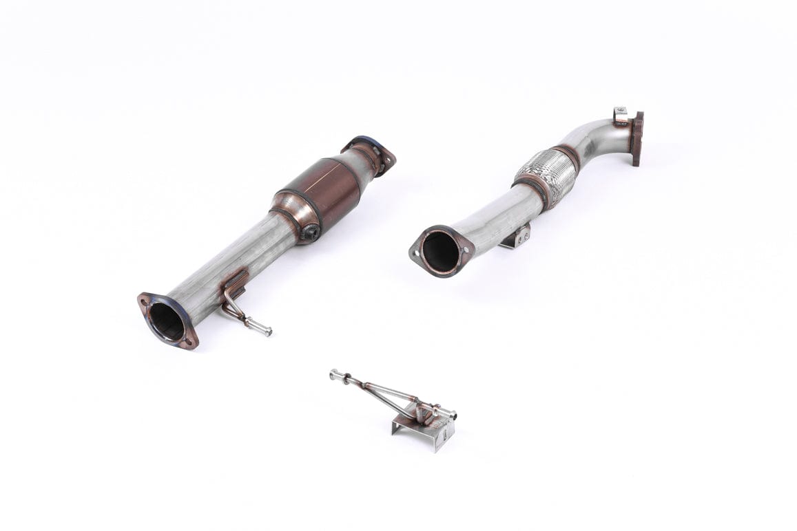 MillTek SSXFD082 Ford Focus Large Bore Downpipe and Hi-Flow Sports Cat