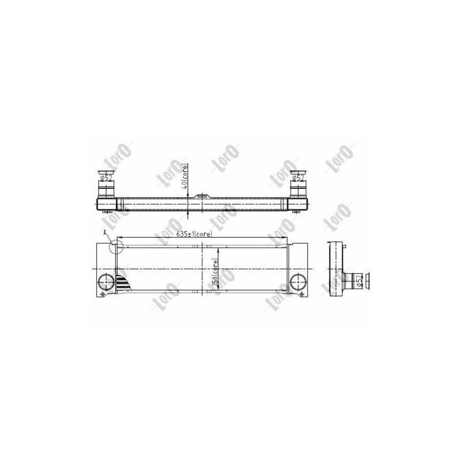 Abakus 0540180010 Intercooler | ML Performance UK