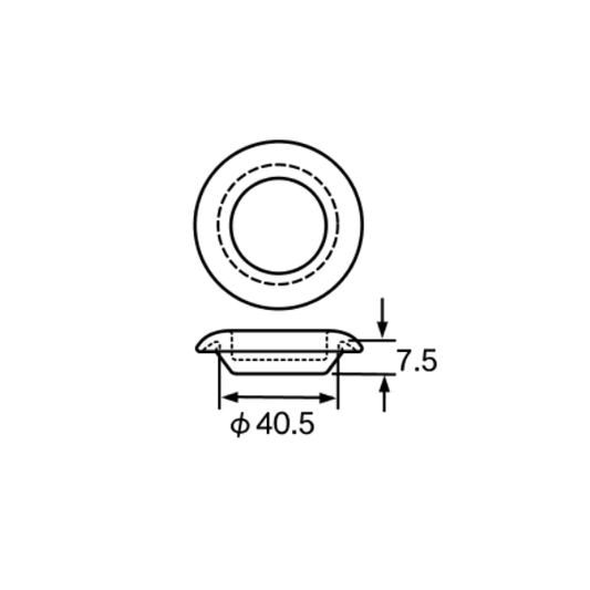 Genuine Lexus 90950-01844 RX Phase 2 Floor Plug