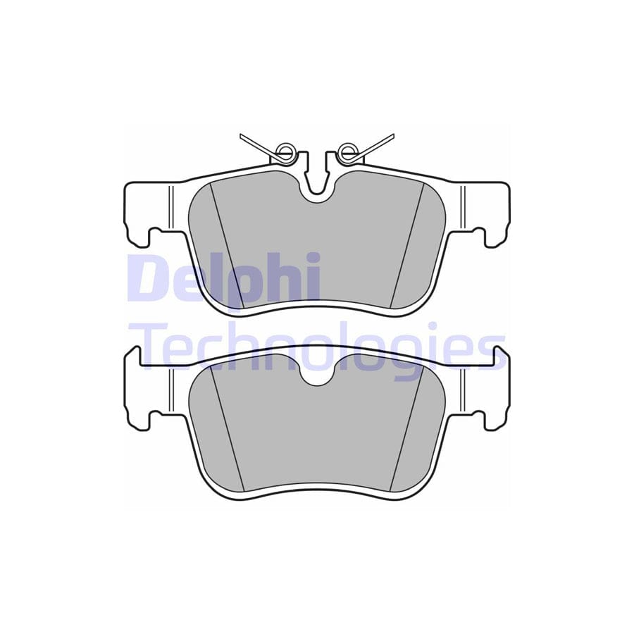 Delphi Lp3312 Brake Pad Set