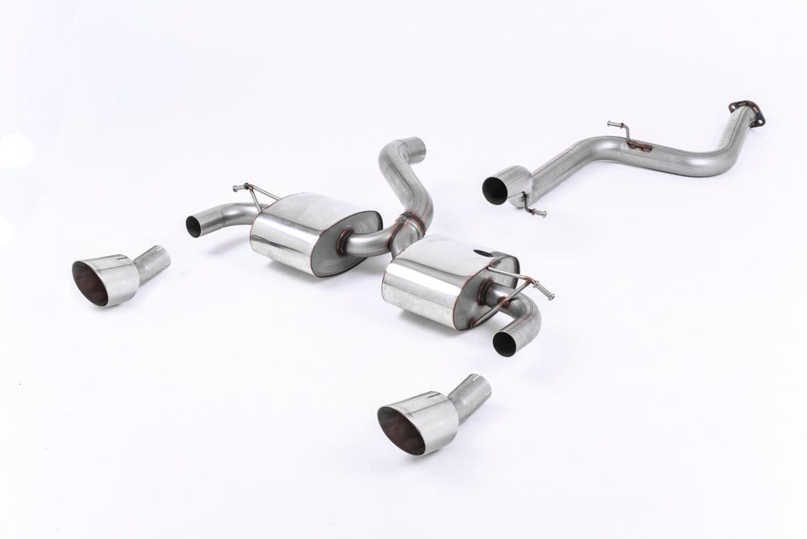 MillTek SSXFD068 Ford Focus Non-Resonated Cat-Back Exhaust