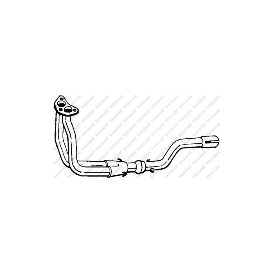 Bosal 782-543 Exhaust Pipe For Austin Maestro (Xc)