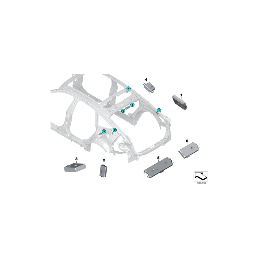 Genuine BMW 65202622341 F34 F82 I01 Trap Circuit (Inc. X1 20dX, 330e & 330d) | ML Performance UK