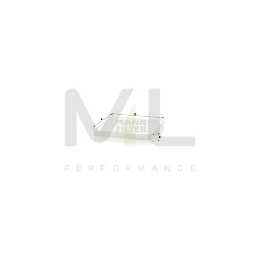 MANN-FILTER CU 2544 Pollen filter Particulate Filter | ML Performance Car Parts